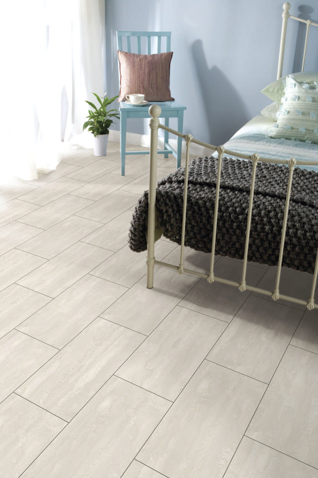 Laminatgulv Modern Tile Ice Flow