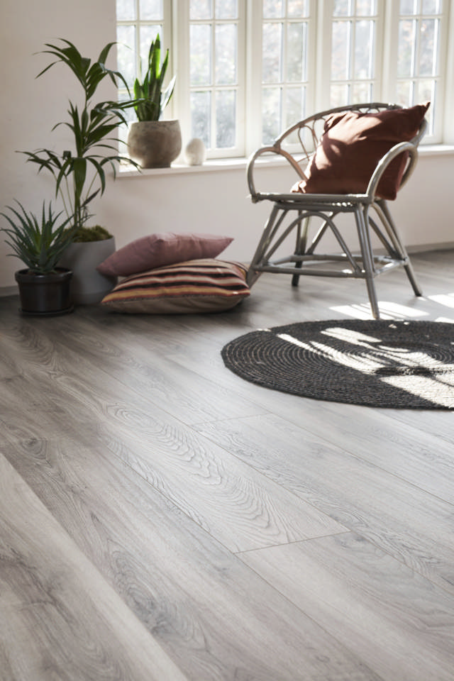 Organic Silent Grey oak 523, plank