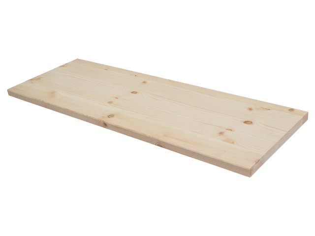 Fyr hylde, 2000x300x25 mm