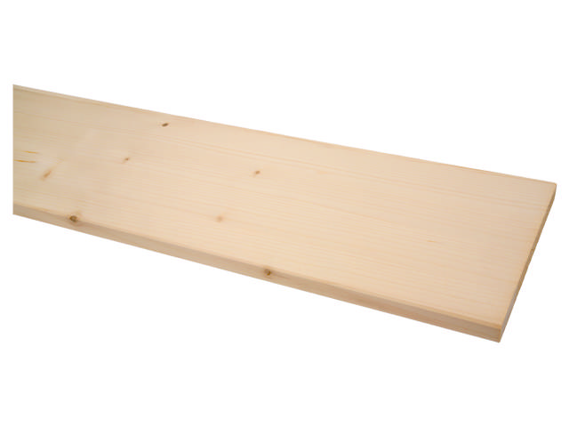 Gran massivtræ hylder