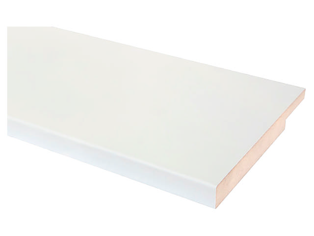 Vinduespanel MDF/Folie, hvid 2400x250x18 mm